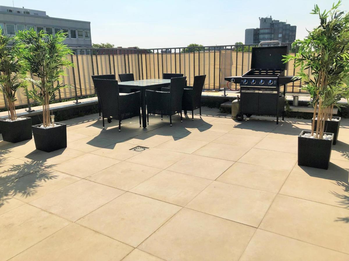 Stylisches Penthouse Zentral Tischfussball 100M2 Wii Ганновер Экстерьер фото